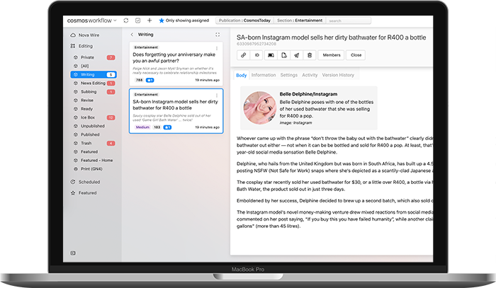 Customizable Publishing Workflow